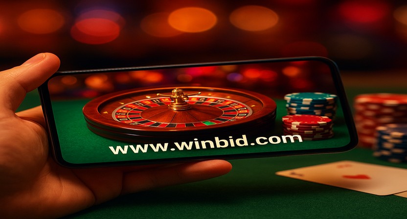 winbid মোবাইল গেমিং প্ল্যাটফর্ম অ্যাপ ইন্টারফেস